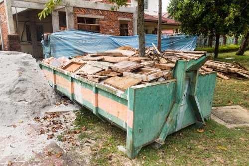 Professional office clearance team at work in Alperton