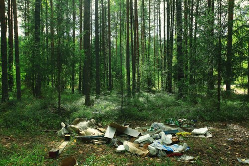 Reusable materials from recycled furniture in Alperton