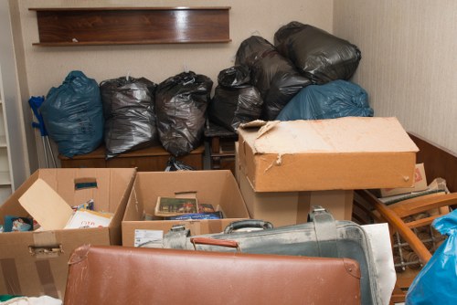 Preparing loft for clearance in an Alperton home